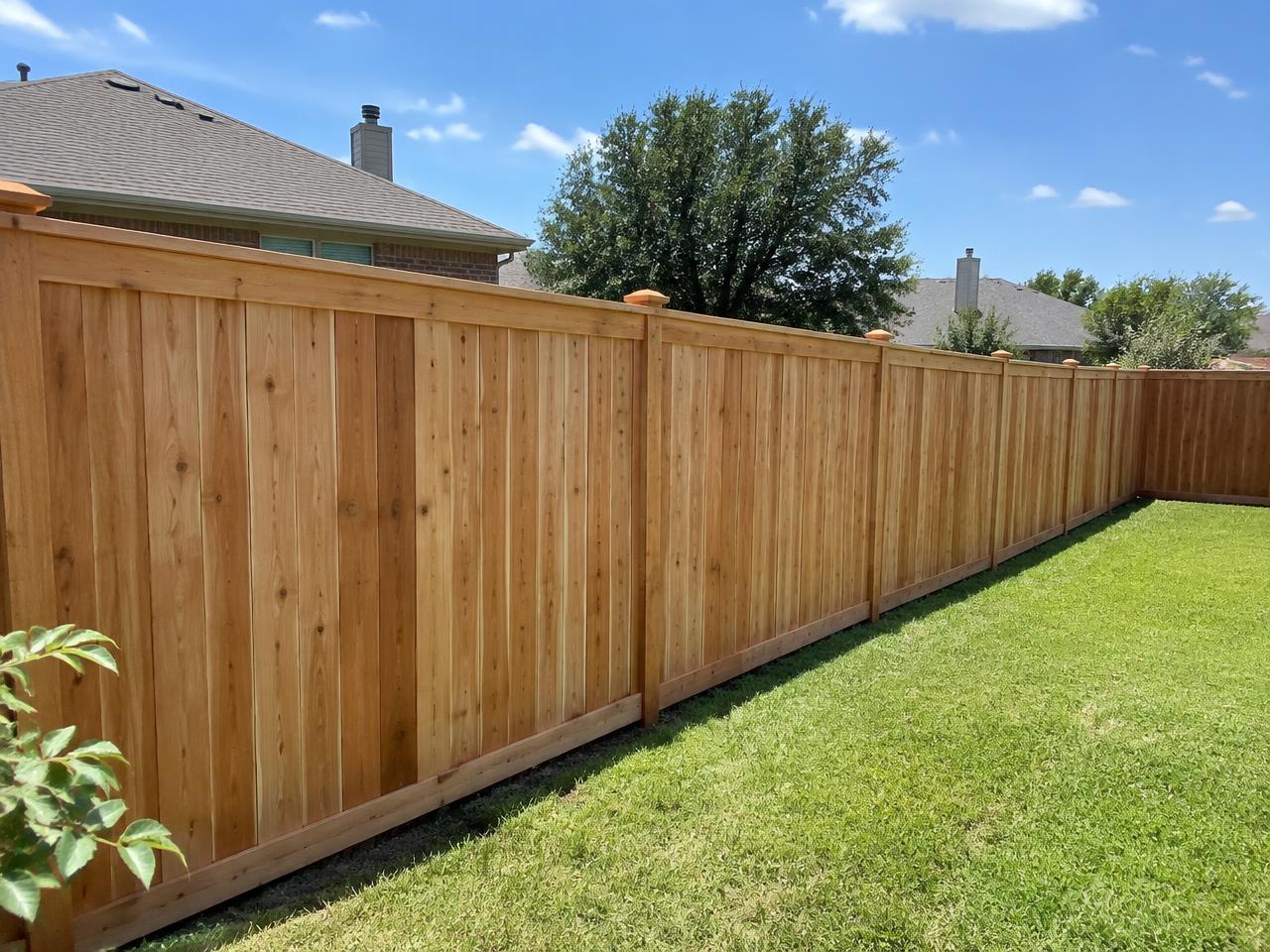 Fencing project example