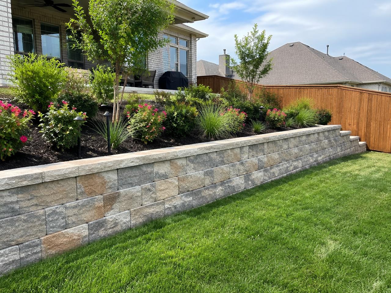 Retaining Walls project example